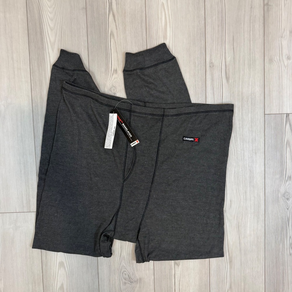 NEW CarbonX Active Base Layer Flame Resistant FR Pants Charcoal Gray 5XL